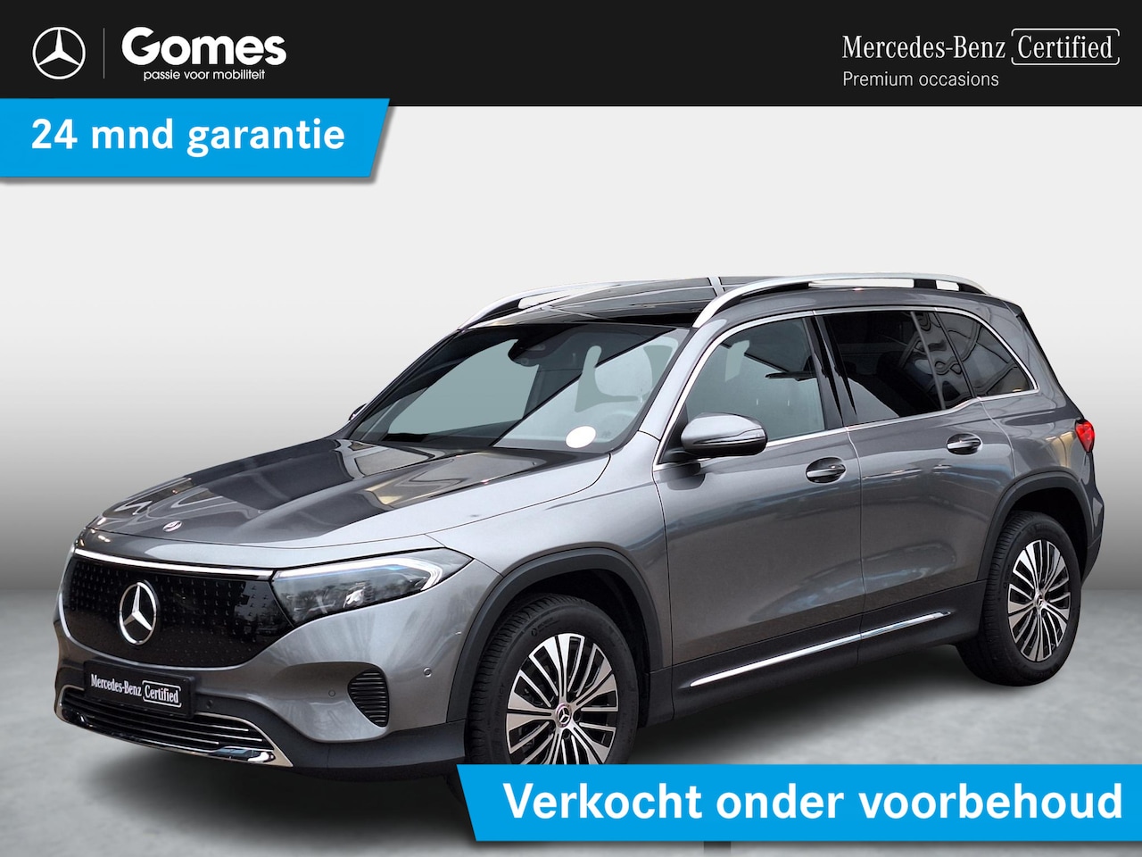 Mercedes-Benz EQB - 250+ LIMITED 7-persoons 71 kWh | Panoramadak | Achteruitrijcamera | Cruise Control | Sfeer - AutoWereld.nl