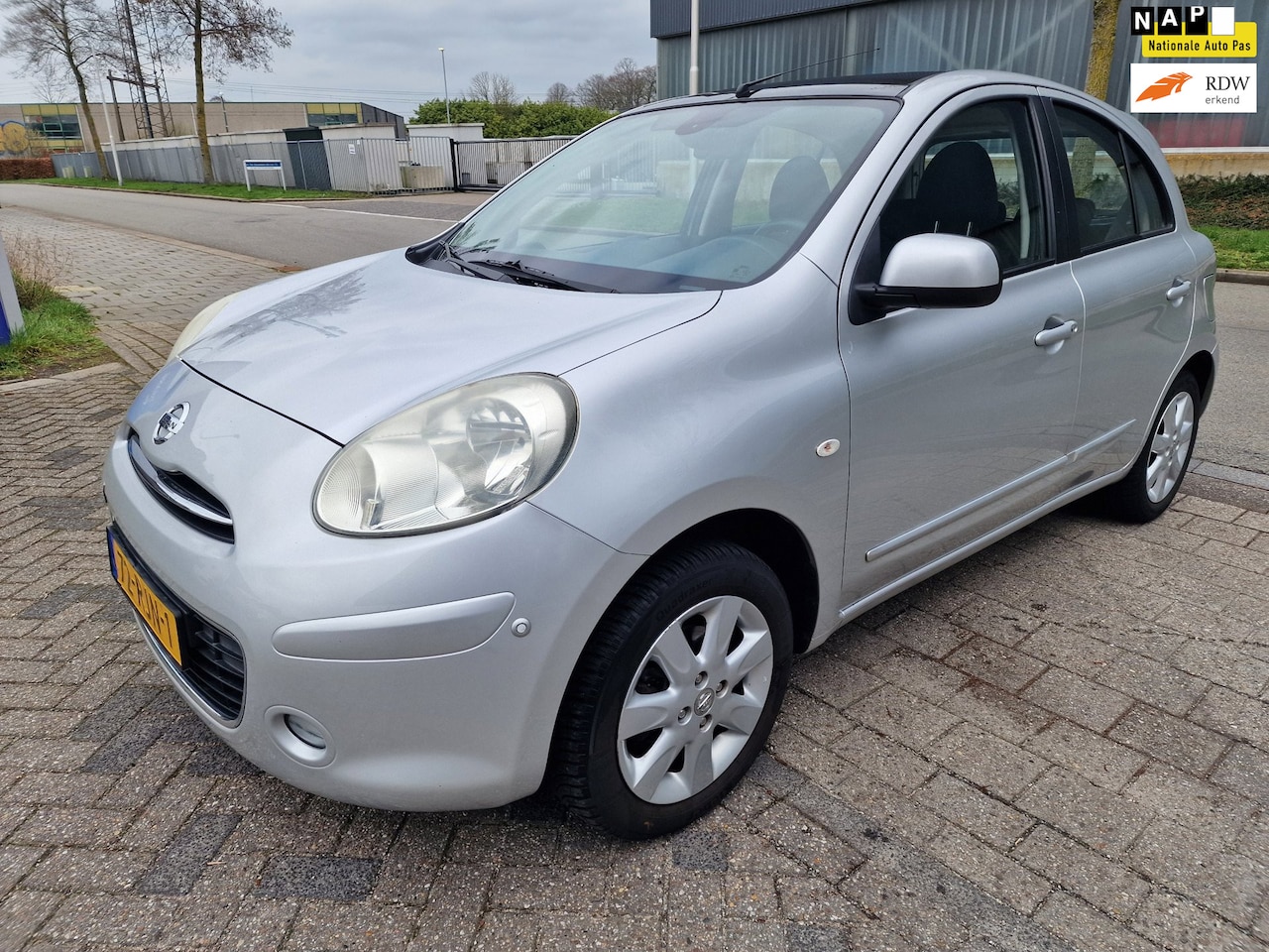 Nissan Micra - 1.2 Tekna 1.2 Tekna, Apk, Nap, Zeer goed rijdend, Inruil mogelijk. - AutoWereld.nl