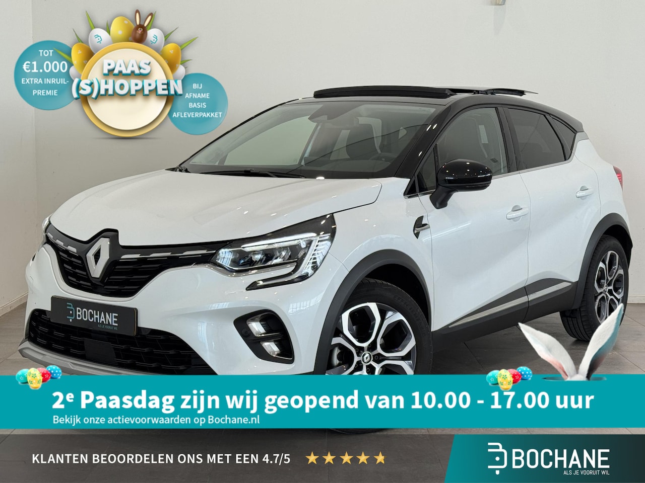Renault Captur - 1.0 TCe 90 Techno | BOSE | Panoramadak | Stoel- en stuurverwarming | Dodehoek Detectie | L - AutoWereld.nl