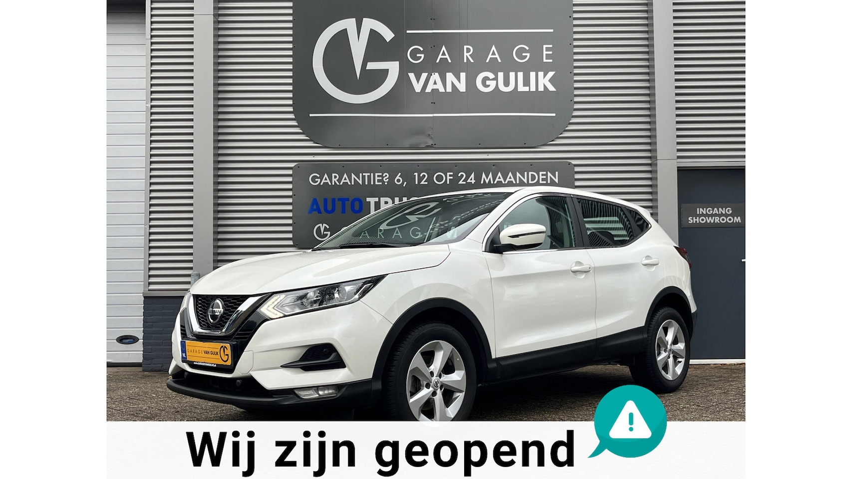 Nissan Qashqai - 1.3 159PK Automaat,Navi,Clima,Cruise,Isofix,Bluetooth,Camera,ElektrRamenV+A,ElektrSpiegels - AutoWereld.nl