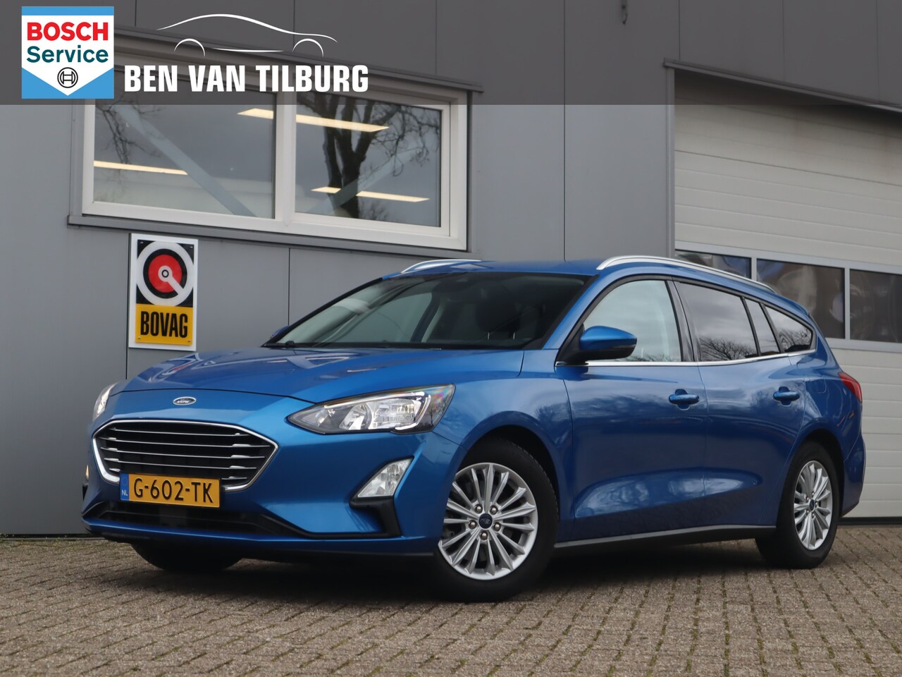 Ford Focus Wagon - 1.0 EcoBoost 125 PK Titanium Business / B&O / Stoel & stuurverwaming - AutoWereld.nl
