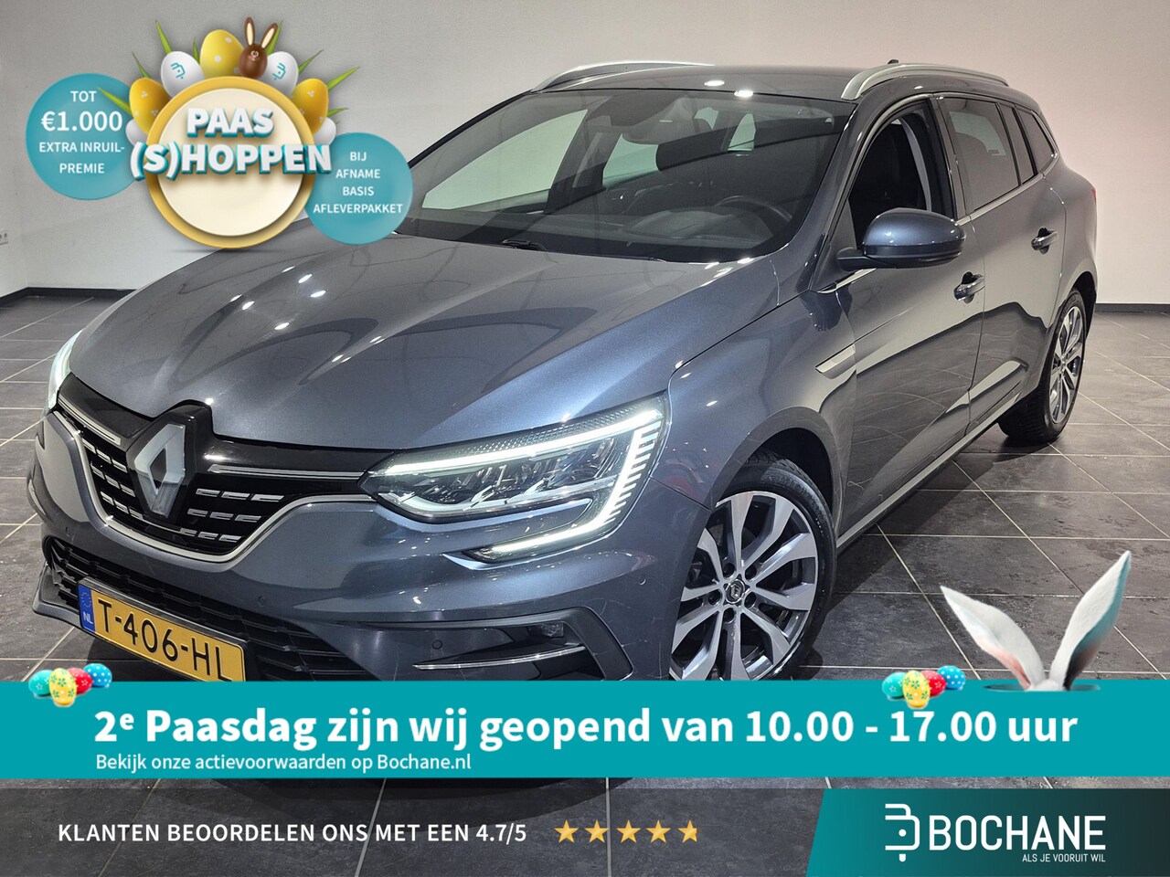Renault Mégane Estate - 1.3 TCe 140 Techno 360 gr camera | Navigatie | L.m. Velgen - AutoWereld.nl
