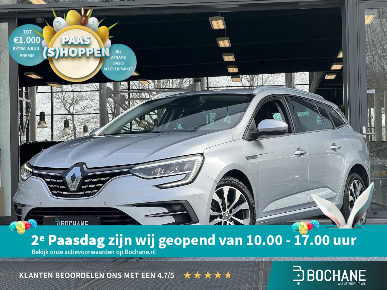 Renault Mégane Estate - 1.3 TCe 140 Techno Automaat | Trekhaak | Navigatie | Carplay - AutoWereld.nl