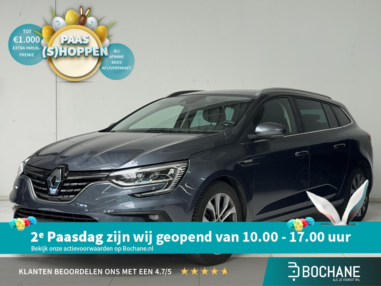 Renault Mégane Estate - 1.3 TCe 140 Techno | Navigatie | Achteruitrijcamera | Trekhaak | All-Season Banden | - AutoWereld.nl