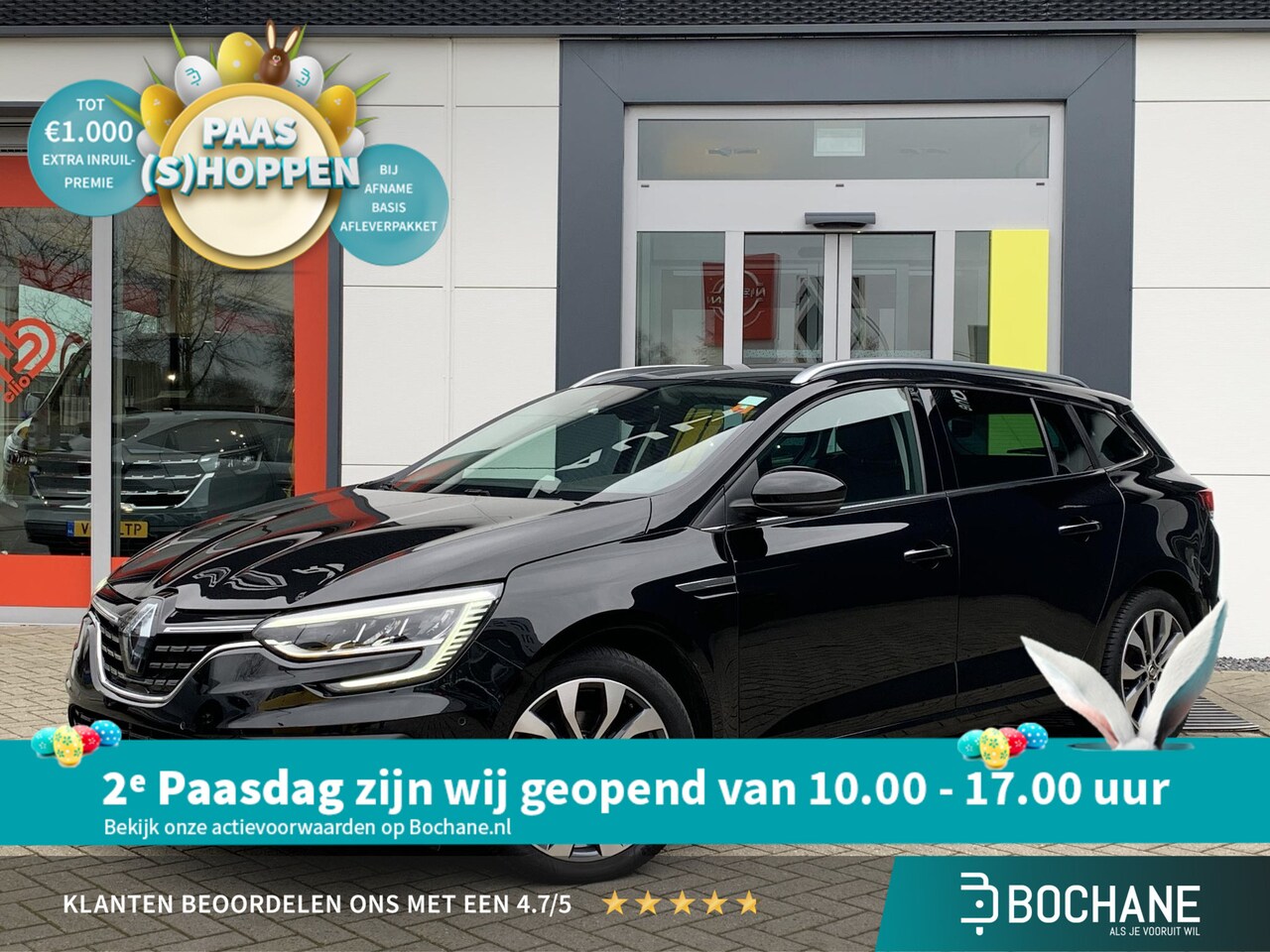 Renault Mégane Estate - 1.3 TCe 140 Techno | Trekhaak | Dodehoekdetectie | Lane assist - AutoWereld.nl