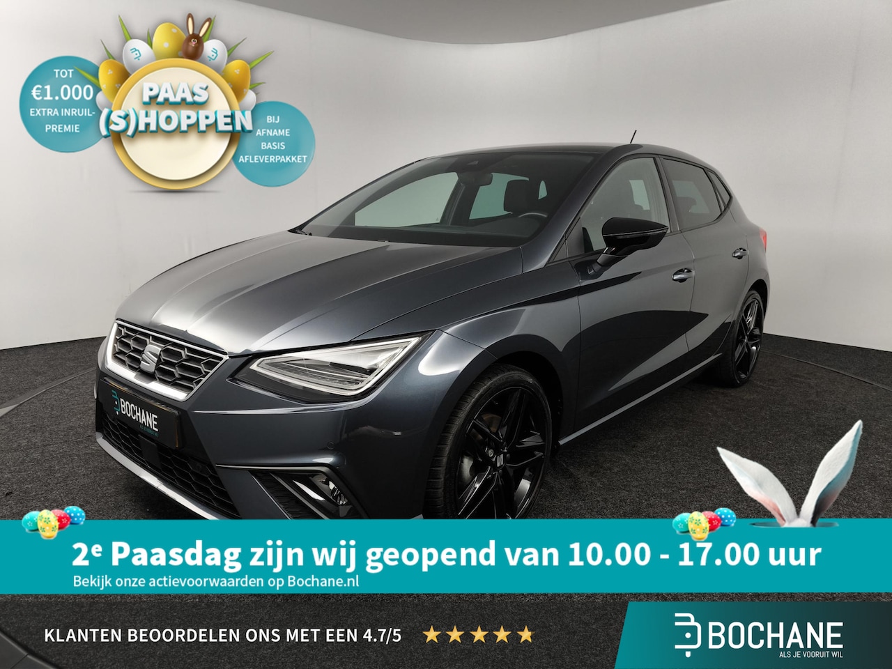 SEAT Ibiza - 1.0 EcoTSI FR Business Connect | Stoelverwarming | Achteruitrijcamera | Apple CarPlay / An - AutoWereld.nl