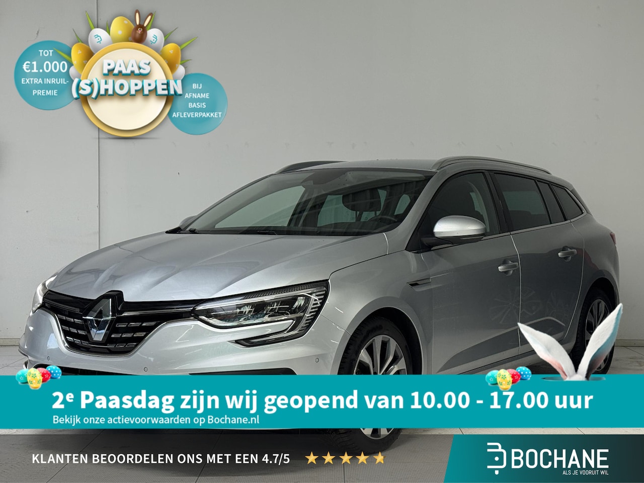 Renault Mégane Estate - 1.3 TCe 140 Techno | Trekhaak | Achteruitrijcamera | Navigatie | Climate Control | - AutoWereld.nl