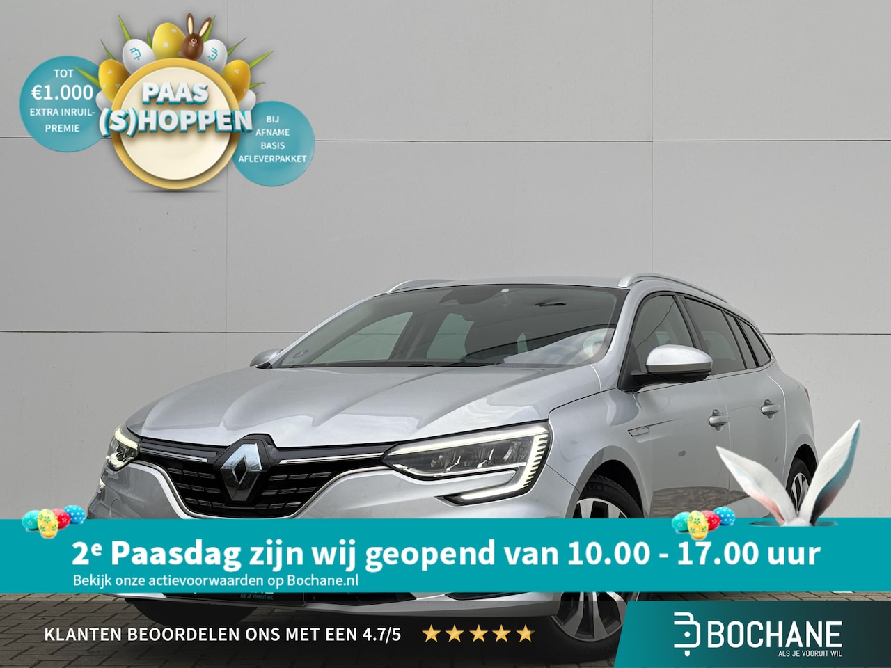 Renault Mégane Estate - 1.3 TCe 140 Techno | Trekhaak | Aanhangwagen geremd 1700kg | - AutoWereld.nl