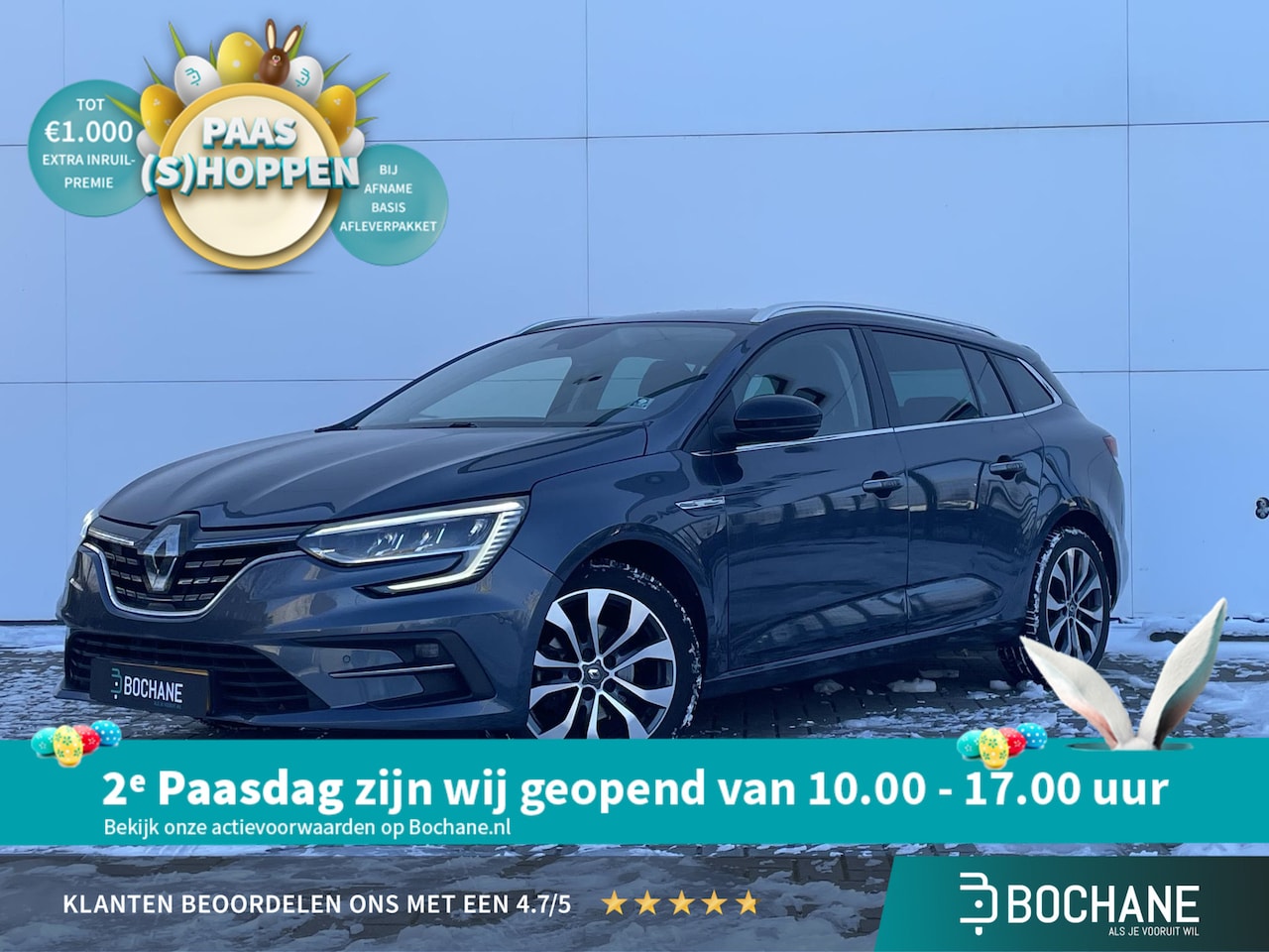 Renault Mégane Estate - 1.3 TCe 140 Techno | Trekhaak | Aanhangwagen geremd 1700 kg | - AutoWereld.nl