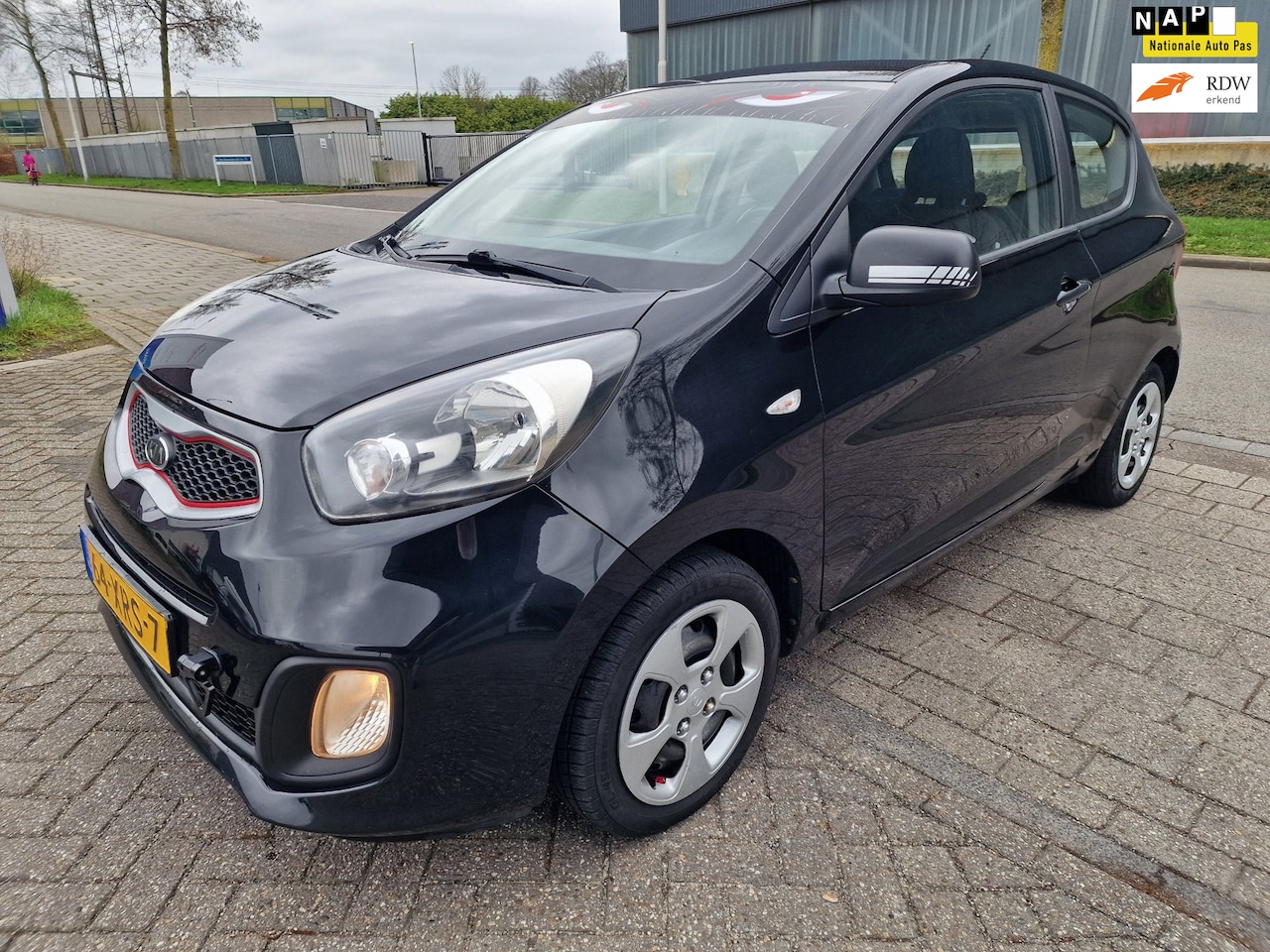 Kia Picanto - 1.0 CVVT Airco 1.0 CVVT Airco, Apk, Nap, Zeer goed rijdend, Inruil mogelijk. - AutoWereld.nl