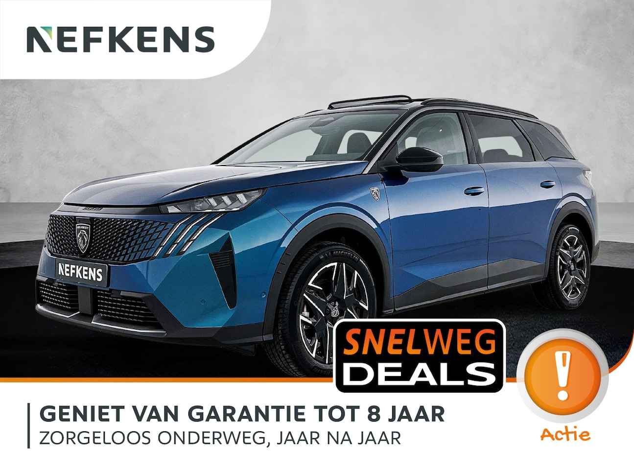 Peugeot 5008 - 1.2 Hybrid GT 145pk Automaat | 8 JAAR GARANTIE | VOORRAAD DEAL | NIEUW | Snel Leverbaar | - AutoWereld.nl