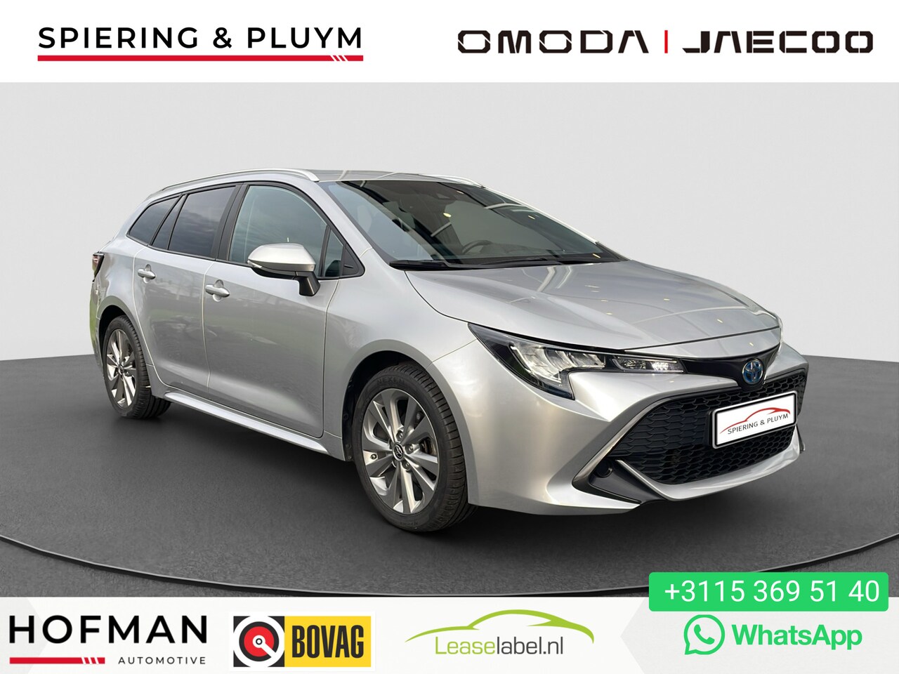 Toyota Corolla Touring Sports - 1.8 Hybrid Dynamic | 10jr garantie | HUD | Camera | Carplay | Navi - AutoWereld.nl