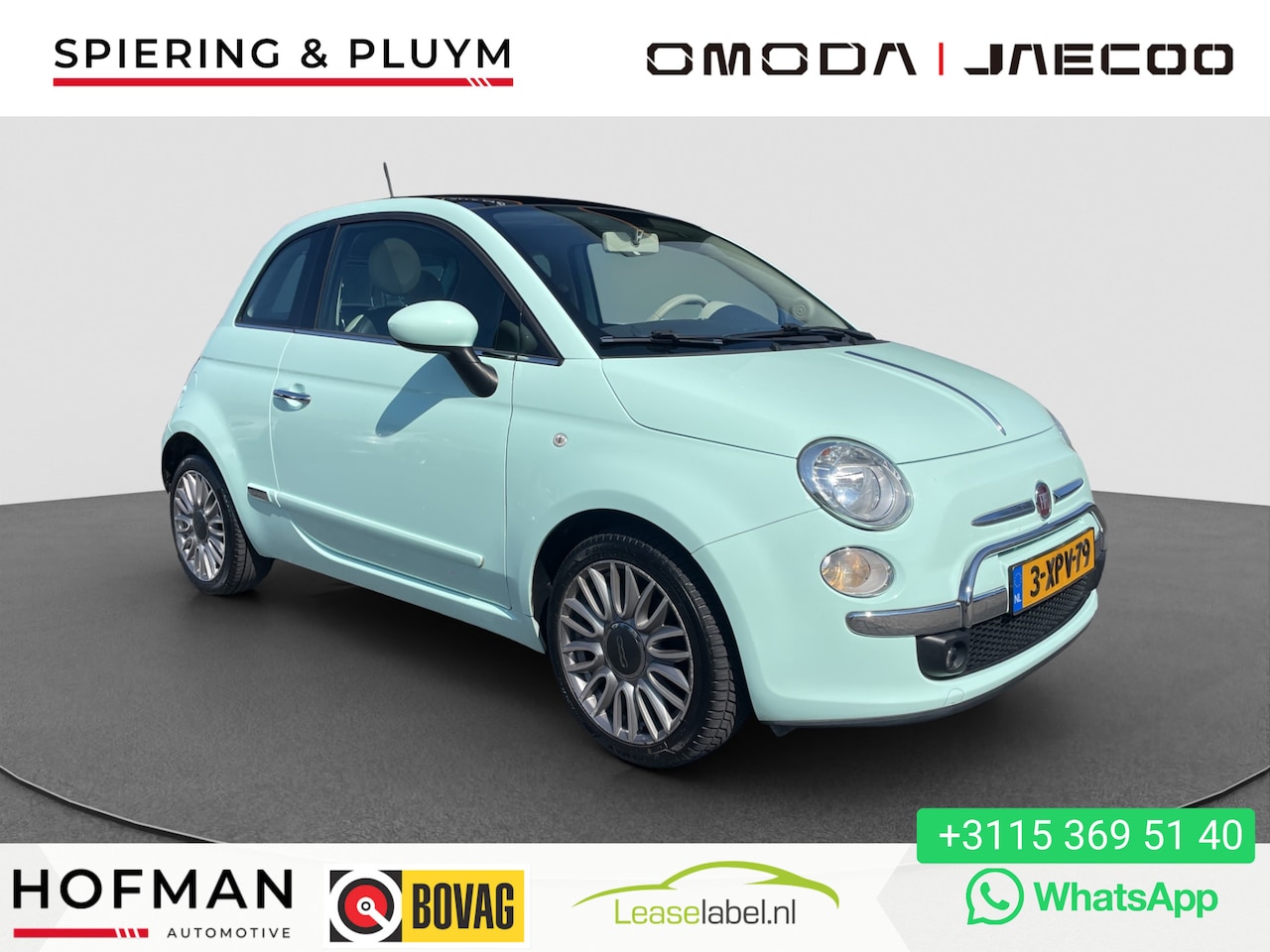 Fiat 500 - 0.9 TwinAir Turbo Cult | leder | panodak | climate! - AutoWereld.nl