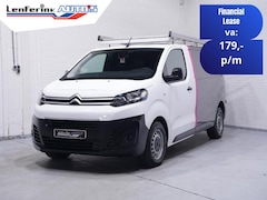 Citroën Jumpy - 2.0 BlueHDI 120 pk L2 Zwart/Wit Navi, Trekhaak Airco, Imperiaal, PDC achter, NAP, 3-Zits