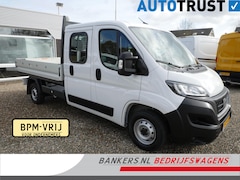 Fiat Ducato - 2.2 MultiJet 140PK, L3, Pickup, Dubbel cabine, Airco, Laadbak L*B*H = 290*205*40