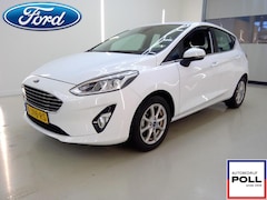 Ford Fiesta - 125pk EcoBoost Hybrid Titanium Climat Cruise Parkeersensoren 12.000km Dealeronderhouden