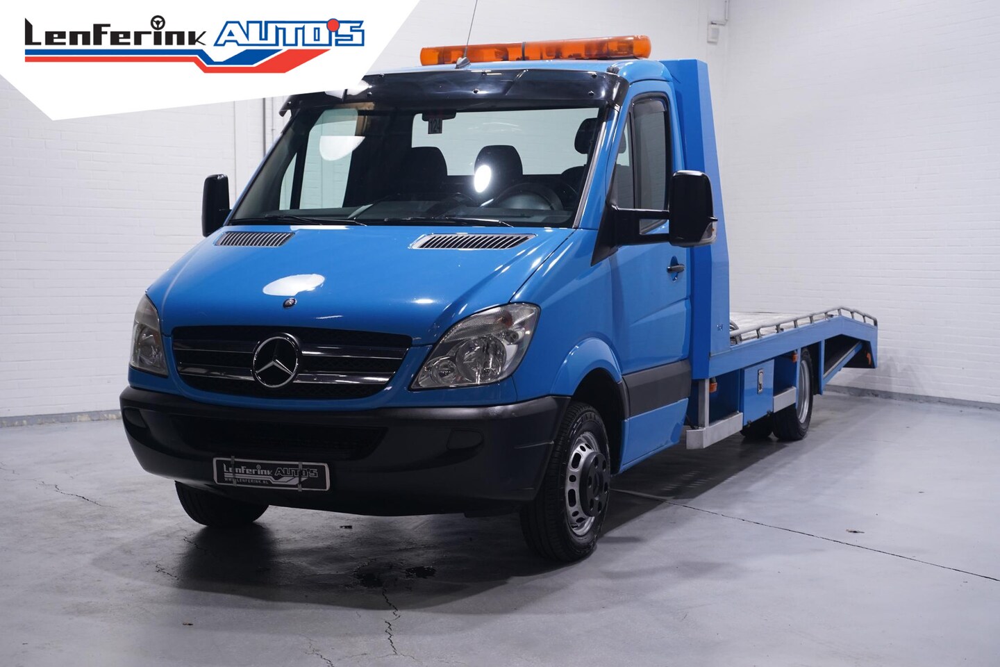 Mercedes-Benz Sprinter - 518 CDI 3.0 V6 184 pk Autotransporter 1e Eigenaar Airco ECC, Navi, Trekhaak 3.500 kg, NAP, - AutoWereld.nl