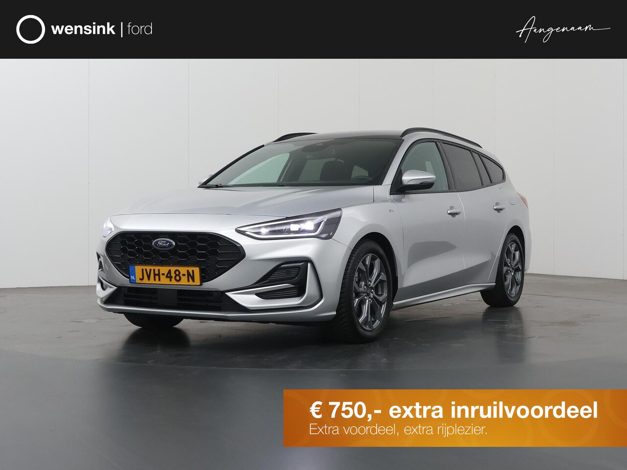 Ford Focus Wagon - 1.0 EcoBoost Hybrid ST Line | Trekhaak | Panoramadak | Winterpakket | Navigatie  | Cruise - AutoWereld.nl