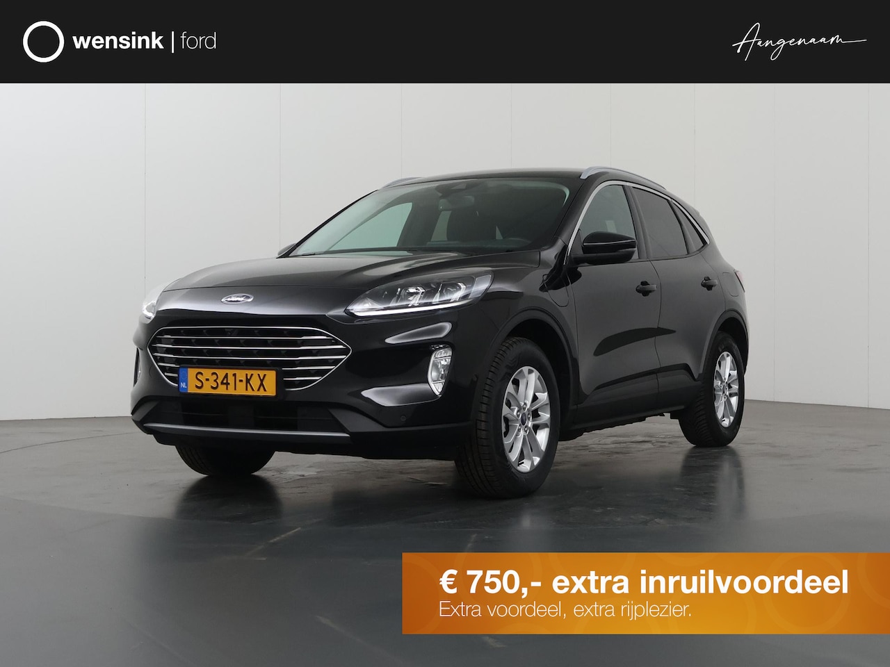Ford Kuga - 2.5 PHEV Titanium | Trekhaak | Winterpakket | Cruise Control Adaptief | Navigatie | Parkee - AutoWereld.nl