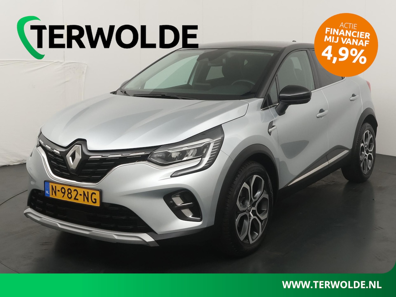 Renault Captur - TCe 90 Intens | Groot Navi | Parkeercamera | Stoel-, Stuur- & voorruitverw. | 18" velgen | - AutoWereld.nl