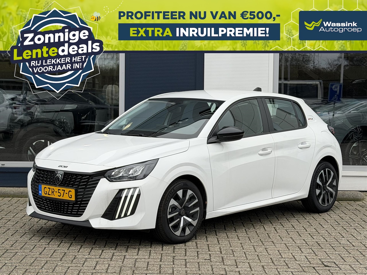 Peugeot 208 - | LENTEDEALS | 1.2 Style 75pk | Navigatie | Apple Carplay/Android Auto | Airco | Cruise co - AutoWereld.nl