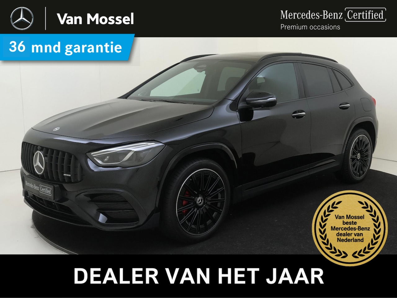 Mercedes-Benz GLA-Klasse - 250 e AMG Line / Panoramadak/ Night/ 20 inch/ Head Up/ Burmester/ El. Trekhaak - AutoWereld.nl