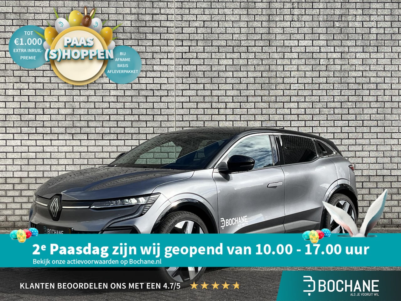 Renault Mégane E-Tech - Comfort Range Techno 60 kWh | PACK WINTER TECHNO | PACK ADVANCED DRIVE ASSIST & AUGMENTED - AutoWereld.nl