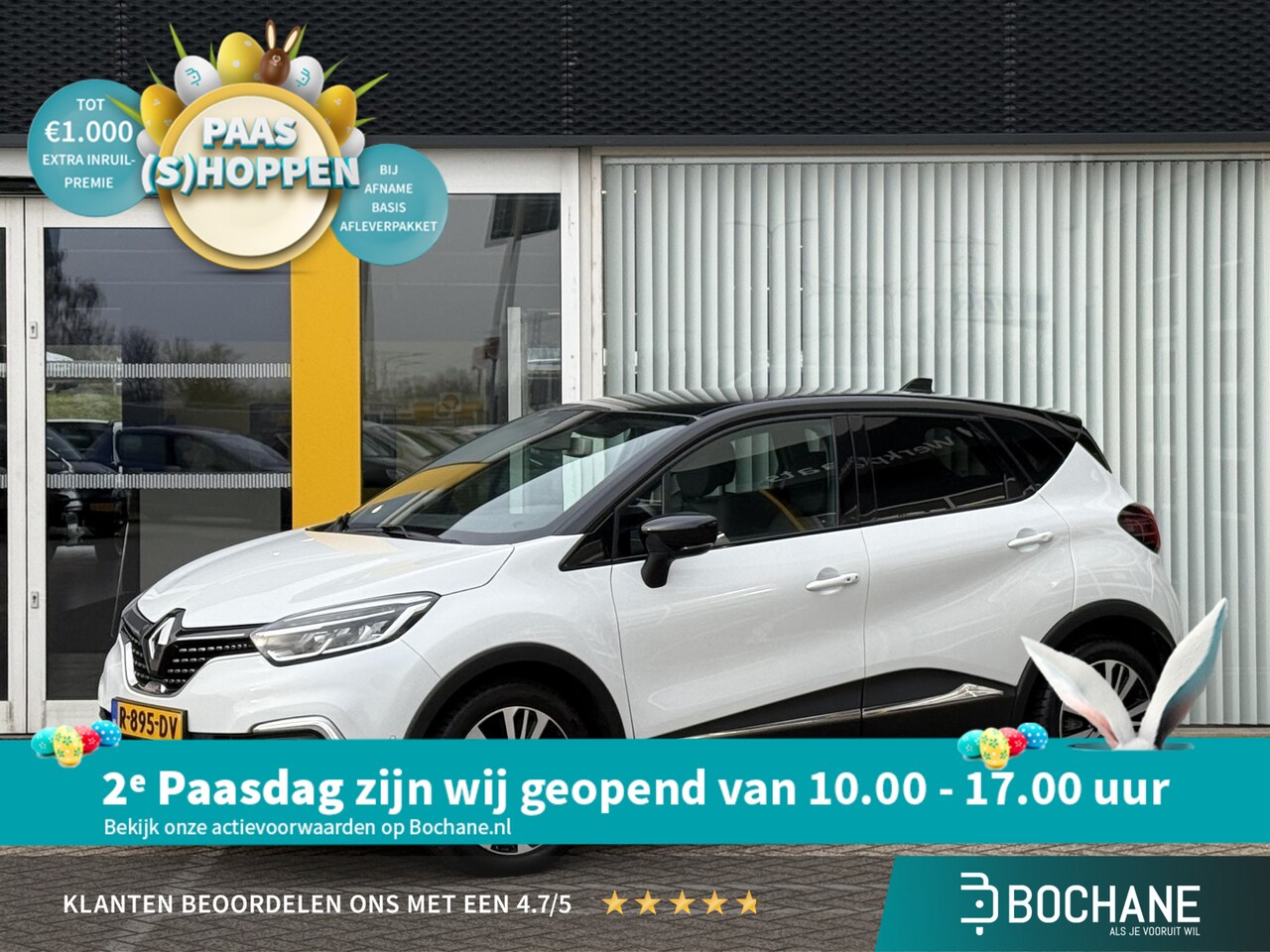 Renault Captur - 1.3 TCe Initiale Paris | Bose Audio | Achteruitrijcamera | Stoelverwarming | Leer | LED | - AutoWereld.nl