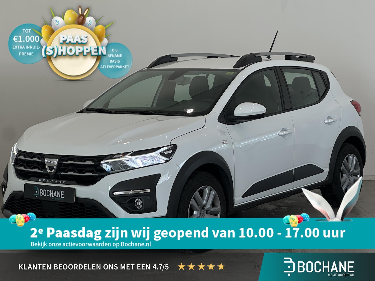 Dacia Sandero Stepway - 1.0 TCe 90 Comfort | LED | Airco | Cruise Control | Parkeersensoren | Apple Carplay/Androi - AutoWereld.nl