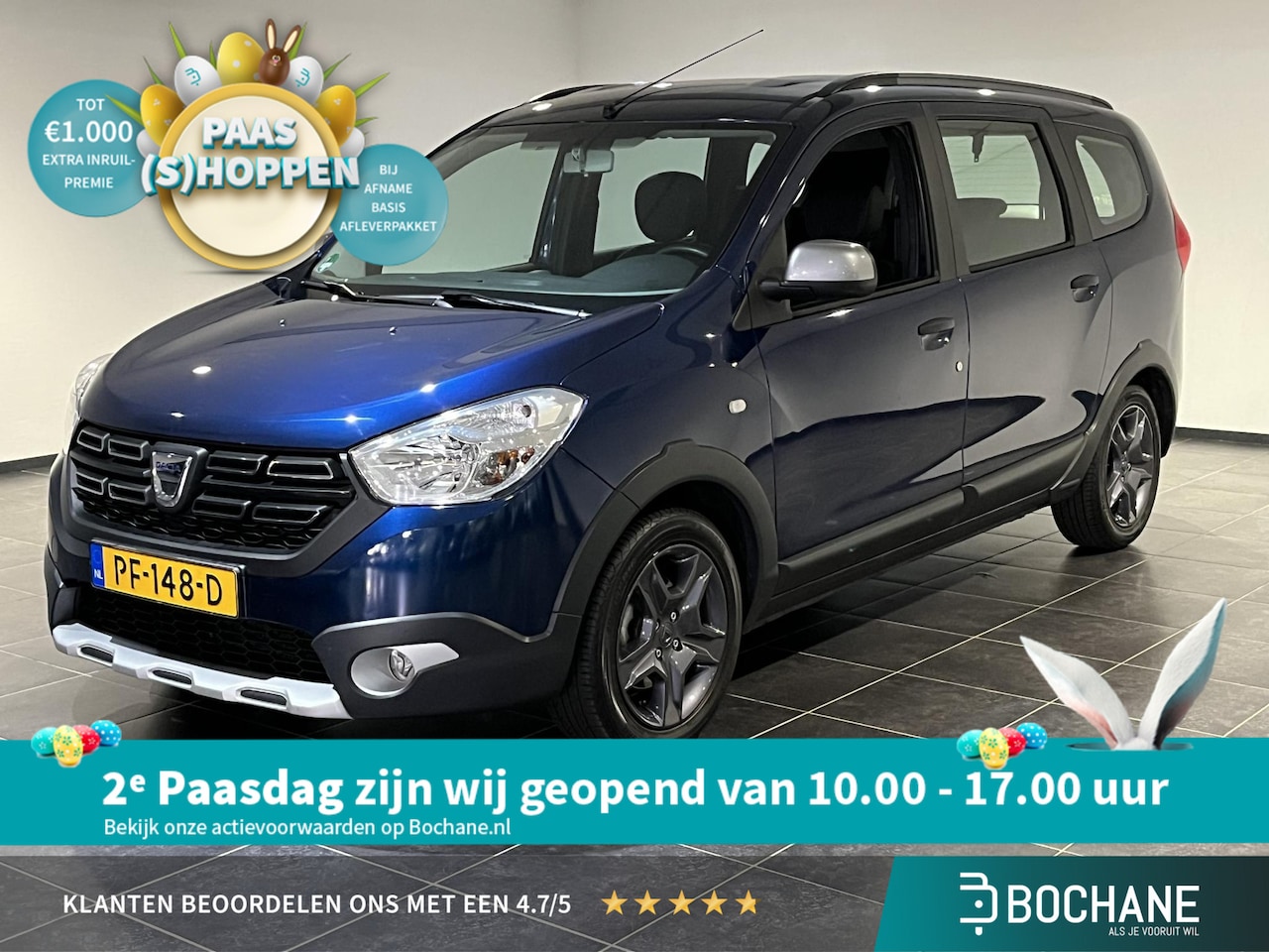 Dacia Lodgy - 1.2 TCe Série Limitée Stepway 5p. | Achteruitrijcamera | Navigatie | Cruise Control | - AutoWereld.nl