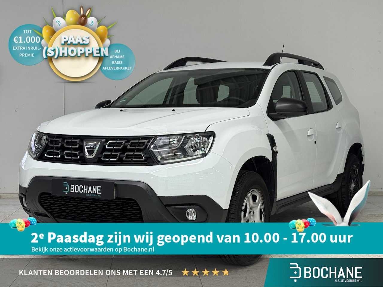 Dacia Duster - 1.0 TCe Comfort | Trekhaak | Airco | Bluetooth | Cruise Control | - AutoWereld.nl