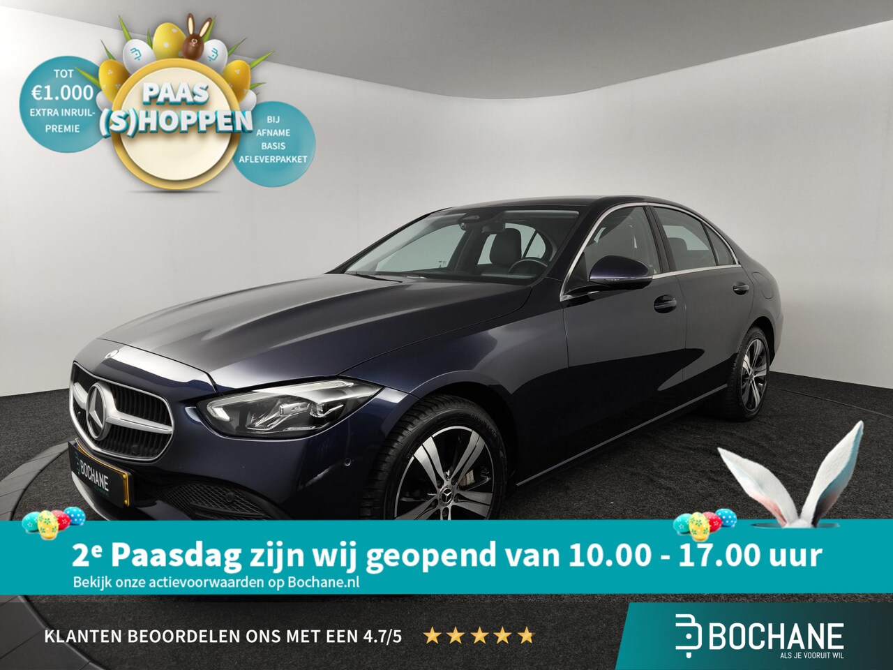 Mercedes-Benz C-klasse - 300 e Luxury Line |NAVIGATIE | Stoelverwarming | Camera - AutoWereld.nl