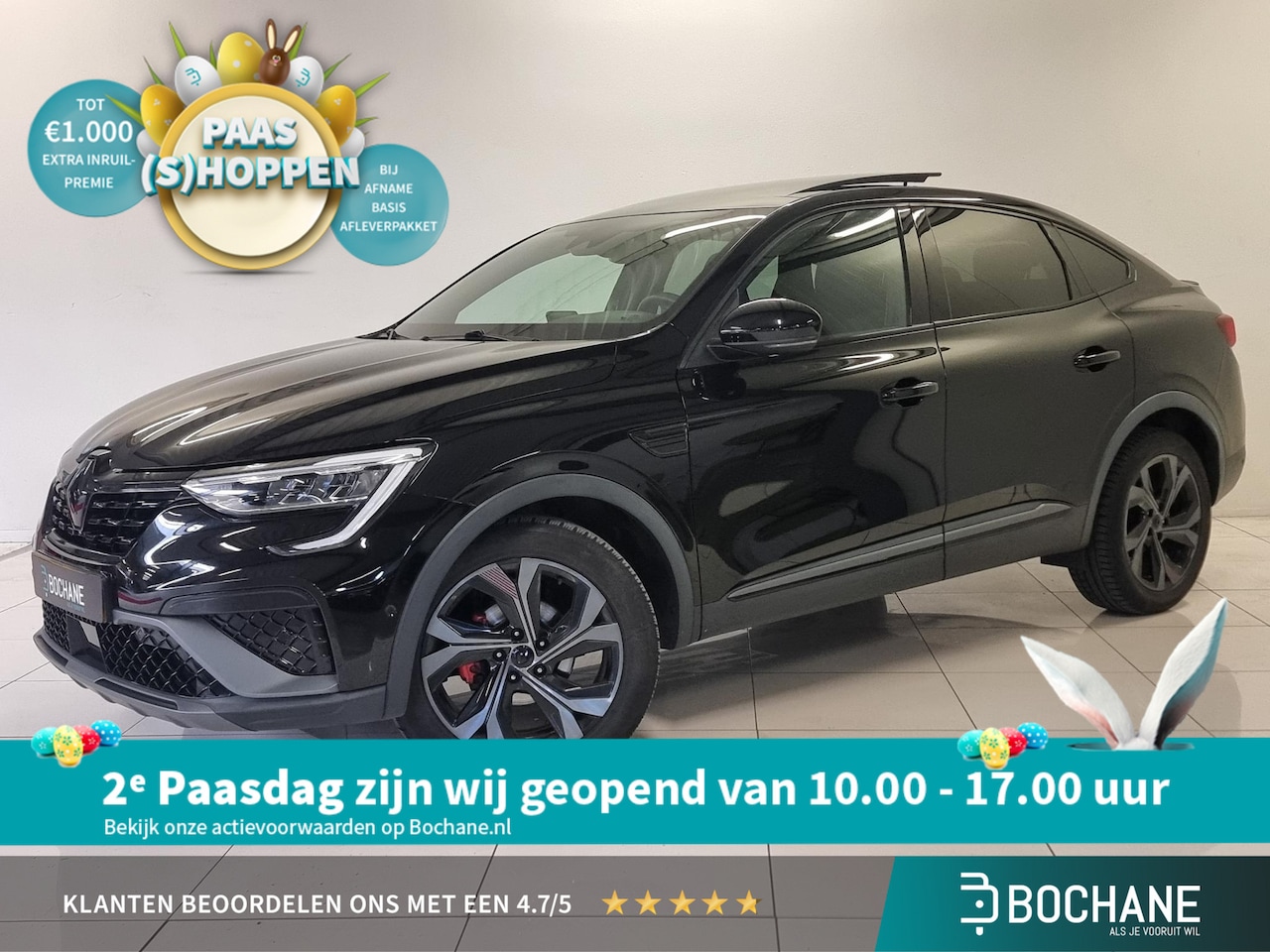 Renault Arkana - 1.3 mild hybrid 160 R.S. line | BOSE Audio | Open dak | Stoelverwarming | - AutoWereld.nl