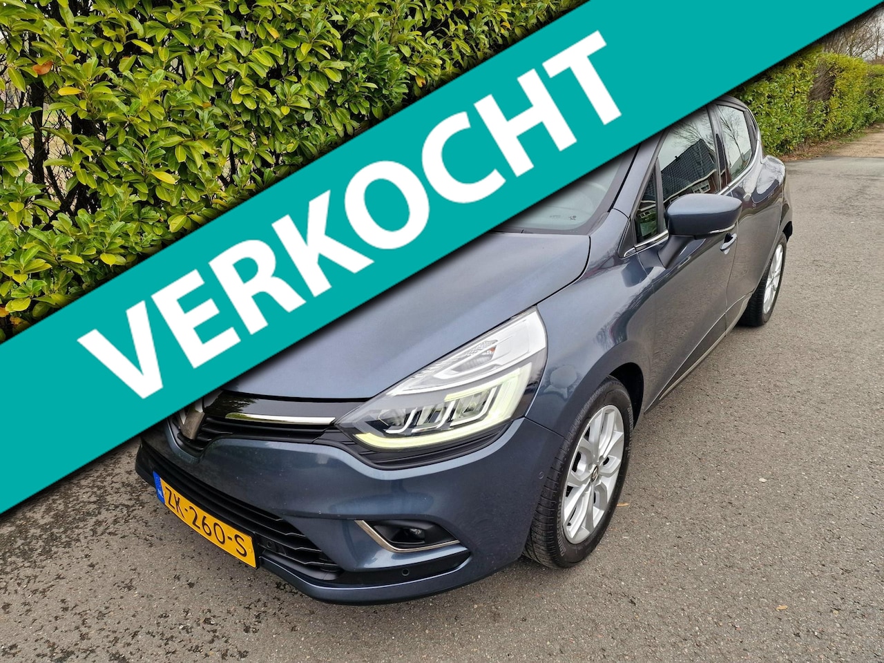 Renault Clio - NW Model Leer Gr beurt clima cruise control Navi NAP - AutoWereld.nl