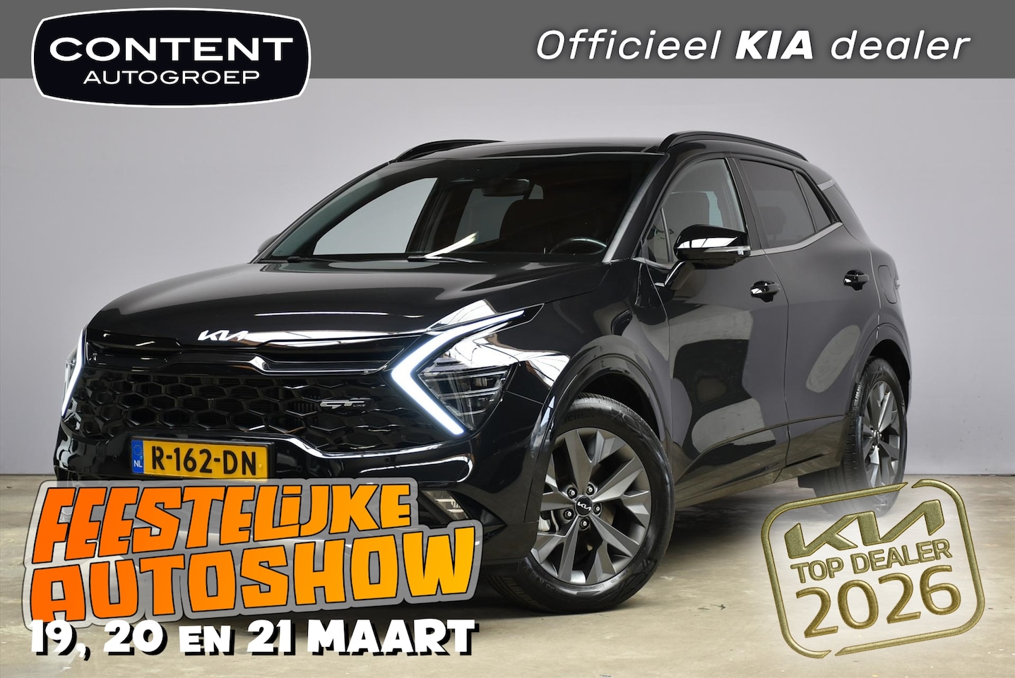 Kia Sportage - 1.6 T-GDi 230pk Hybrid AT6 GT-PlusLine afn Trekhaak! - AutoWereld.nl