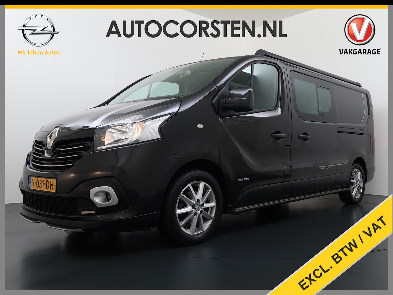 Renault Trafic - DCi 146PK L2H1 D.C. Leer Formula Edition Dubbele Cabine 6-Pers. EURO6 Camera Navi ECC Crui - AutoWereld.nl