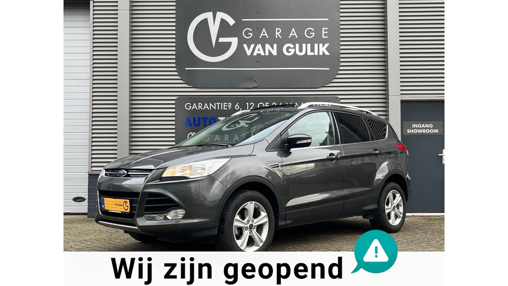 Ford Kuga - 1.5 150PK Trekhaak,PanoDak,Navi,Clima,Cruise,Isofix,ElektrRamen+Spiegels,Stoelverwarming,K - AutoWereld.nl