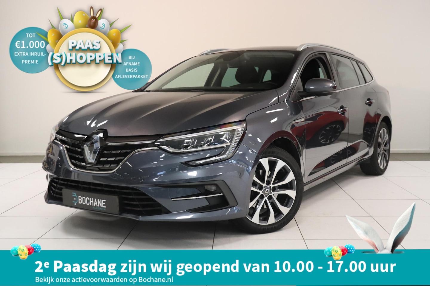 Renault Mégane Estate - 1.3 TCe 140 Techno | Climate control | Camera | Trekhaak | Parkeerassistent | AppleCarplay - AutoWereld.nl