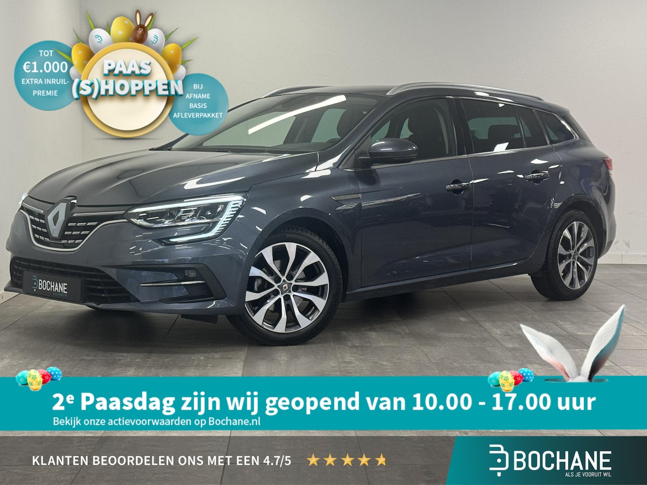 Renault Mégane Estate - 1.3 TCe 140 EDC Techno | Trekhaak | All-season banden | 1.700 kg trekgewicht | Volledig de - AutoWereld.nl