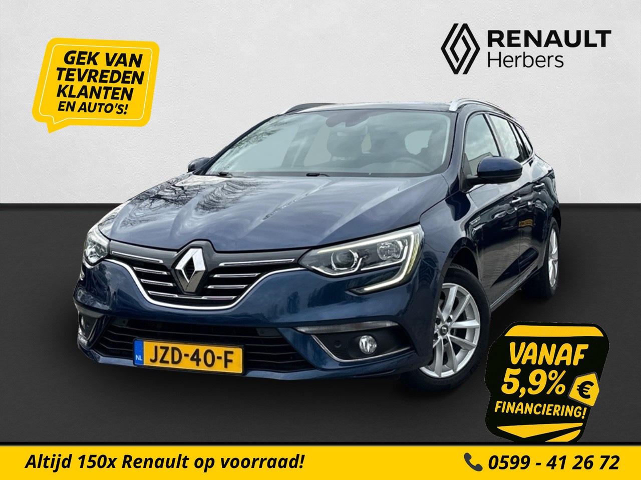 Renault Mégane Estate - 1.3 TCe Zen CAMERA / PDC V&A / CRUISE - AutoWereld.nl