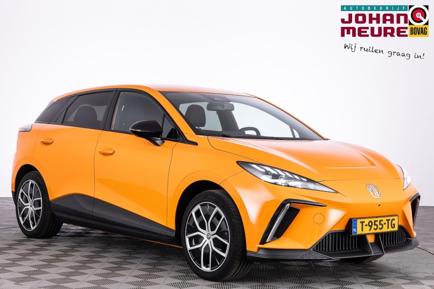 MG MG4 - Luxury 64 kWh *SOH 95%* Half LEDER | ECC | NAVI ✅ 1e Eigenaar - AutoWereld.nl