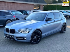 BMW 1-serie - 116i High Executive Sport|Nieuwe Ketting + Klepseals|Leder|17 inch|Cruise control|Climate