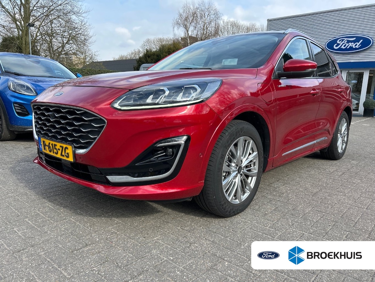 Ford Kuga - 2.5 PHEV Vignale | FULL OPTION! | PANODAK | ELEKTR. TREKHAAK | ADAPTIVE CRUISE | DEALER OH - AutoWereld.nl