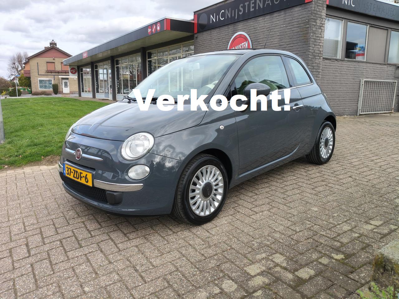 Fiat 500 - 1.2 Lounge 1.2 Lounge, Airco, Pano, Nwe Distributieriem - AutoWereld.nl