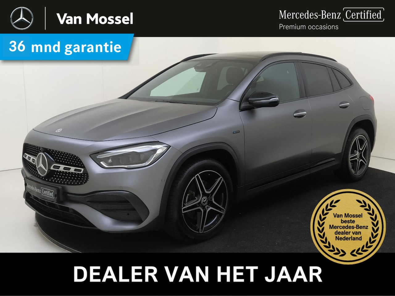 Mercedes-Benz GLA-Klasse - 250 e Business Solution AMG Limited / Panoramadak/ Night/ Sfeerverlichting/ El. Trekhaak - AutoWereld.nl