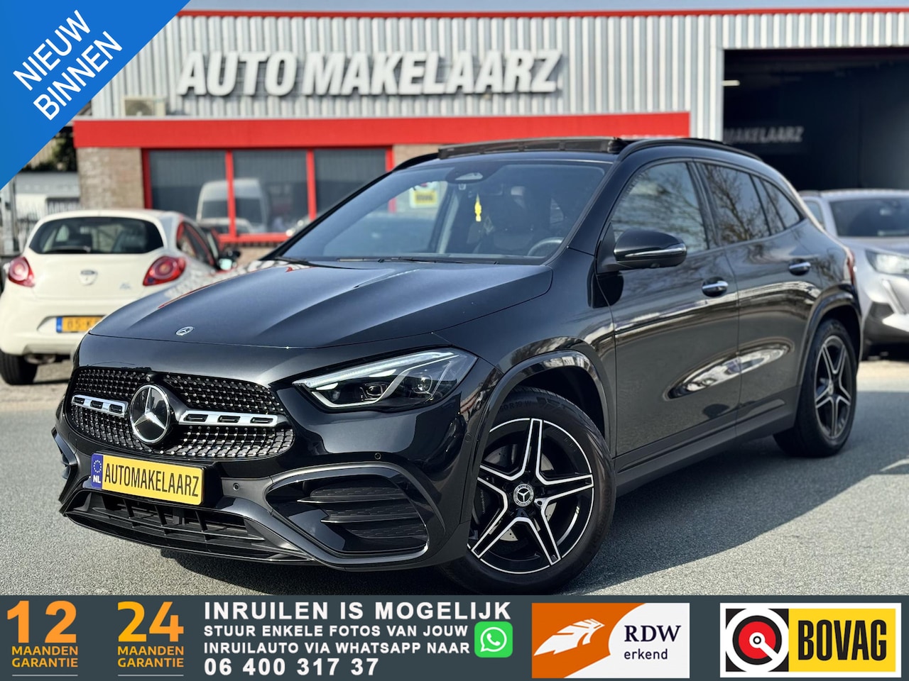 Mercedes-Benz GLA-Klasse - 180 Business Solution AMG PANO FABRIEKSGARANTIE - AutoWereld.nl