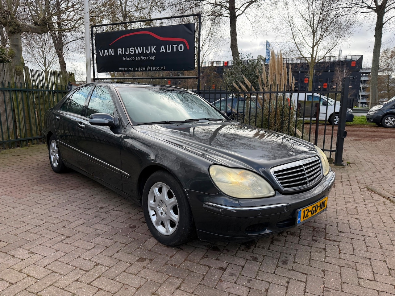 Mercedes-Benz S-klasse - 320 Leder Nav Soft-Close Schuifdak Nav - AutoWereld.nl