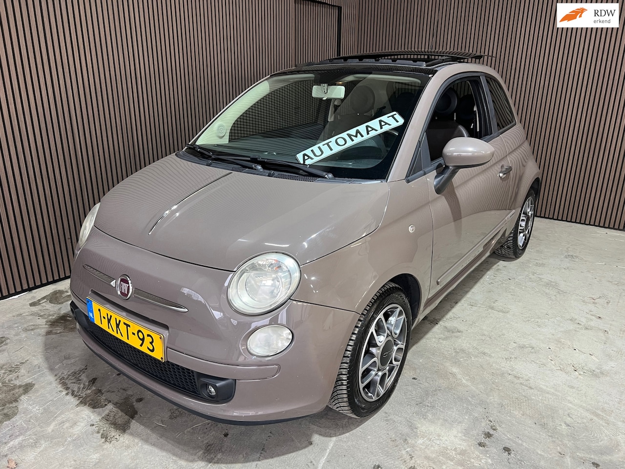 Fiat 500 - 1.4-16V Pop AUTOMAAT/LEER/PANO100HP - AutoWereld.nl