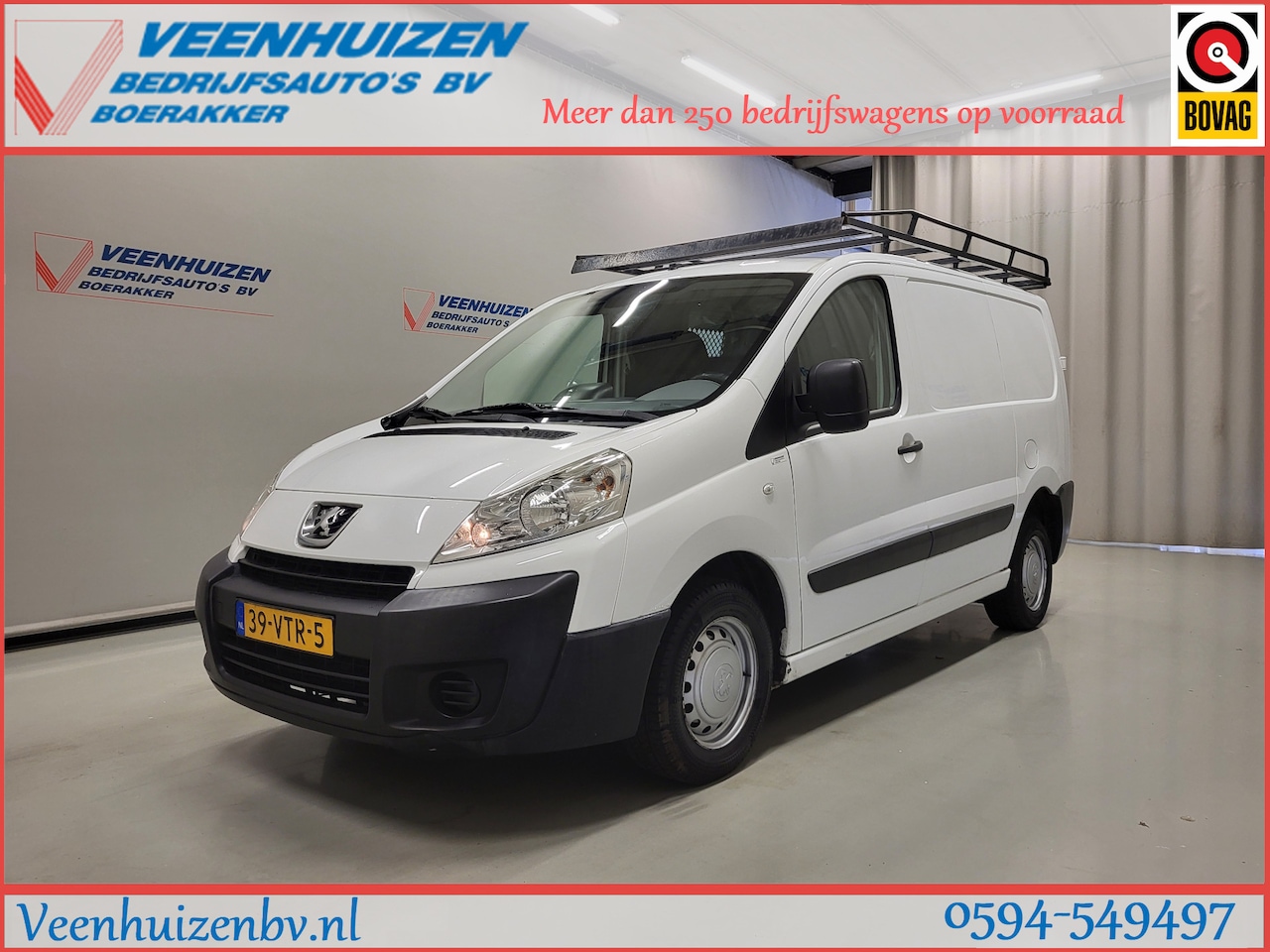 Peugeot Expert - 1.6HDI Airco Trekhaak Apk tot 22-1-2027! - AutoWereld.nl