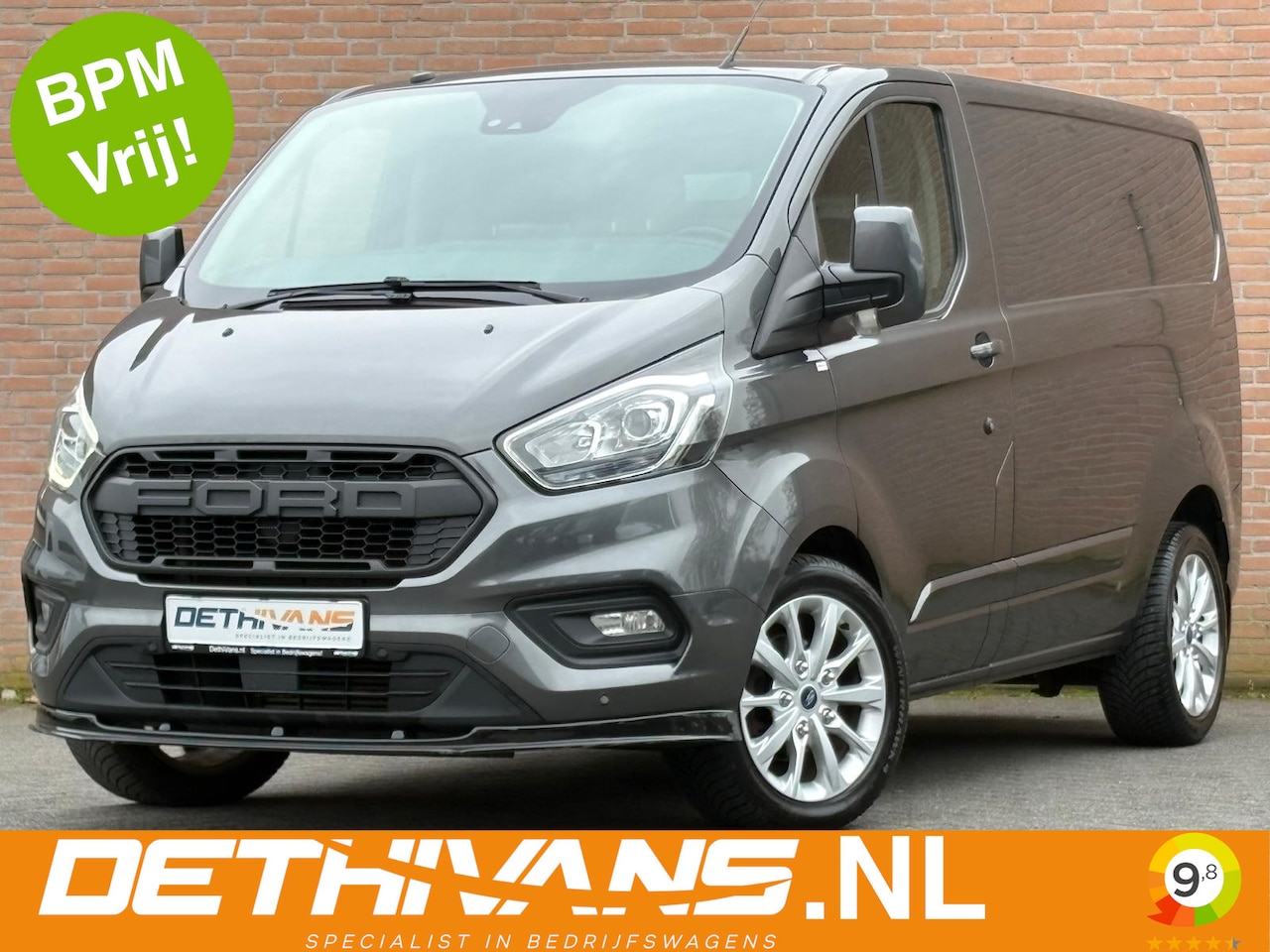 Ford Transit Custom - 2.0TDCI 170PK Aut. Limited Edition / Carplay / Euro6 - AutoWereld.nl